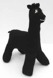 stuffed alpaca toy